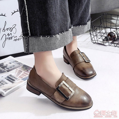 【2017春季新款女鞋皮帶扣粗跟單鞋女淺口平底小皮鞋懶人鞋廠家批發(fā)前陳七區(qū)17號(hào)蘭可鞋業(yè)&007】蒼南縣龍港亮麗鞋廠 - 產(chǎn)品庫(kù)